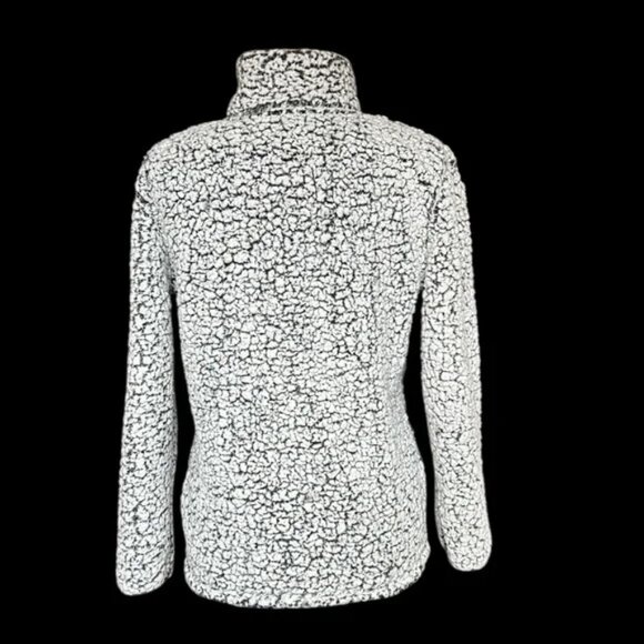 Ohio State University Woman's Fleece Sherpa Scarlet & Gray Ohio State Emblem XL - Picture 2 of 6